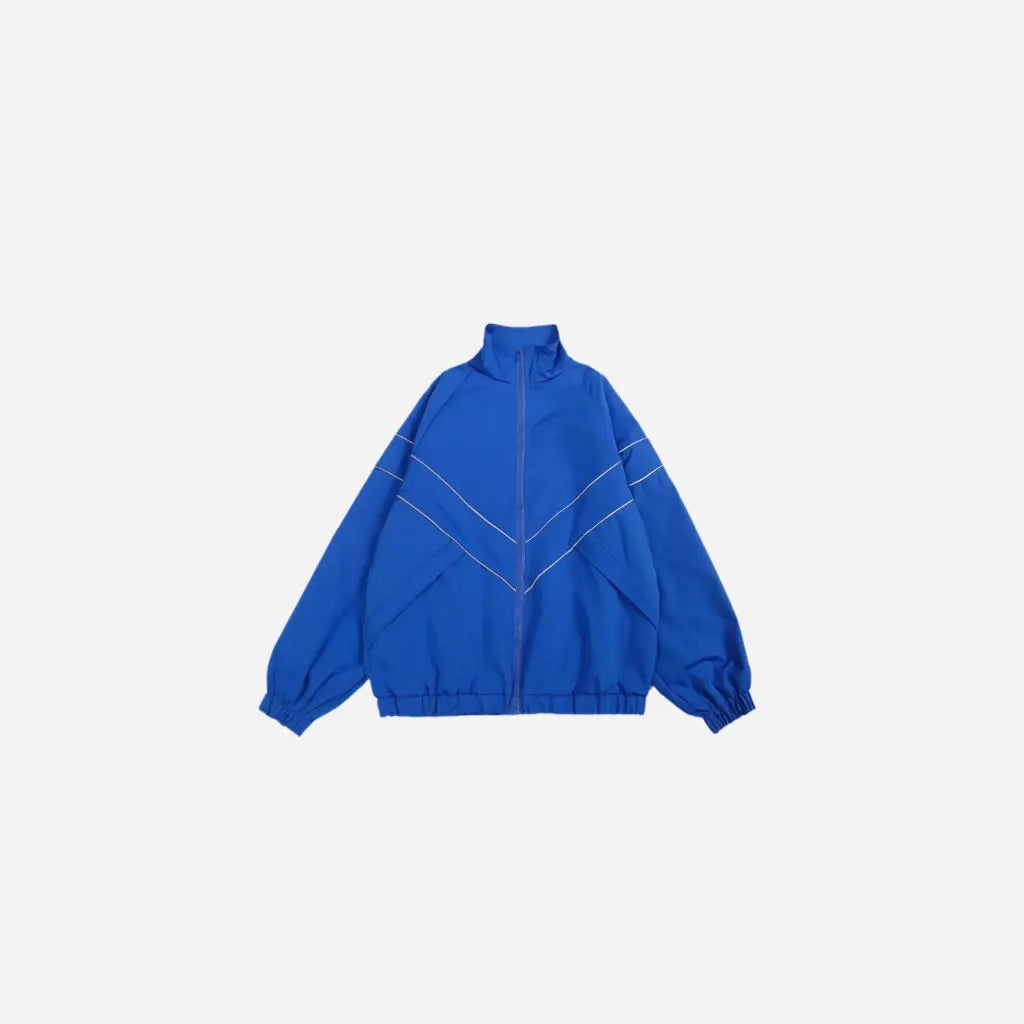 Windbreaker Tracksuit Light Zip Jacket Hominus Denim