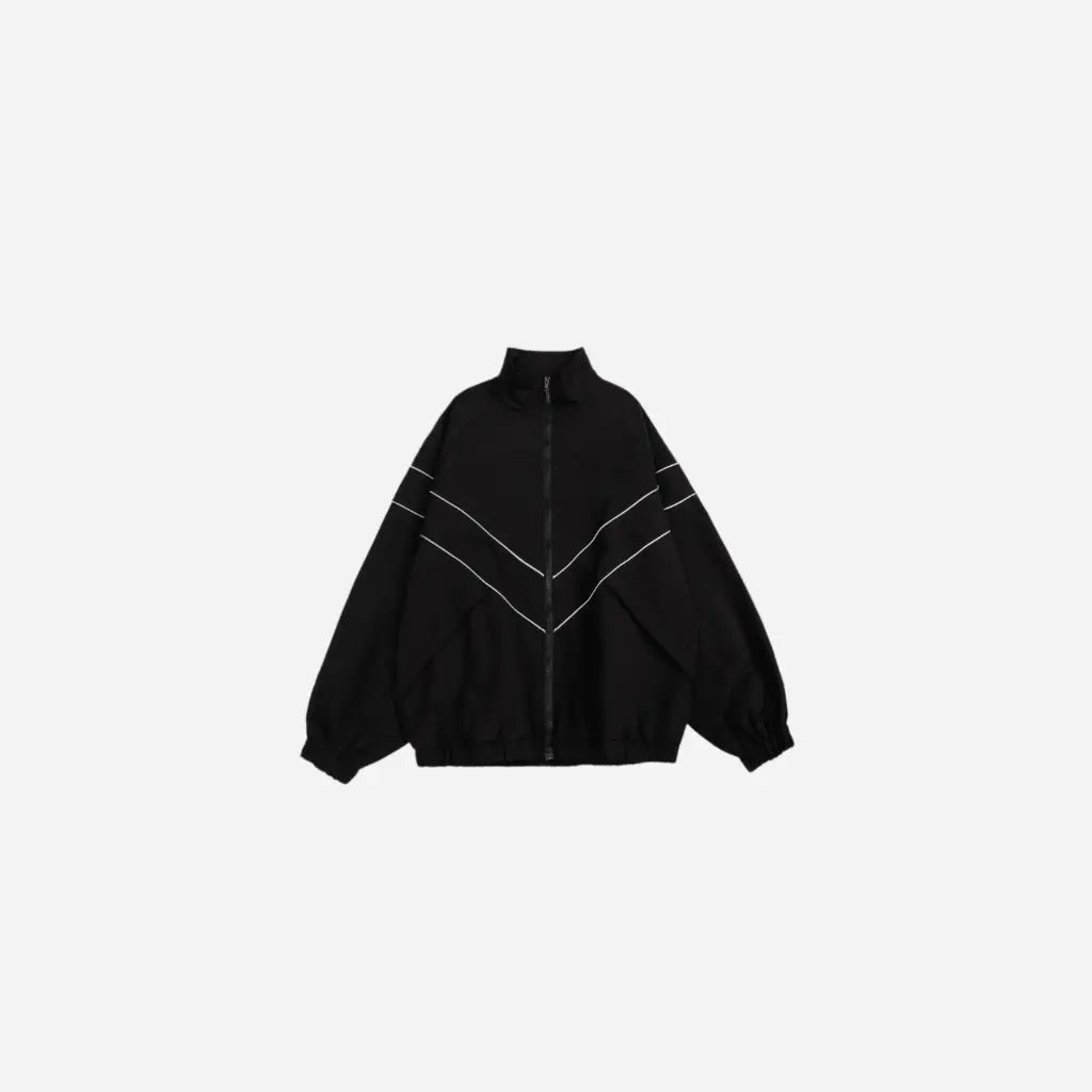 Windbreaker Tracksuit Light Zip Jacket Hominus Denim