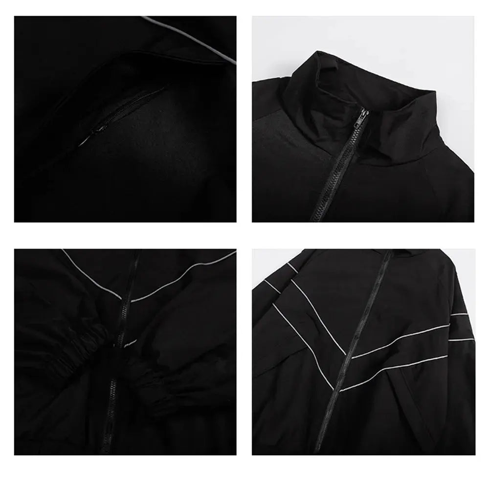 Windbreaker Tracksuit Light Zip Jacket - Hominus Denim