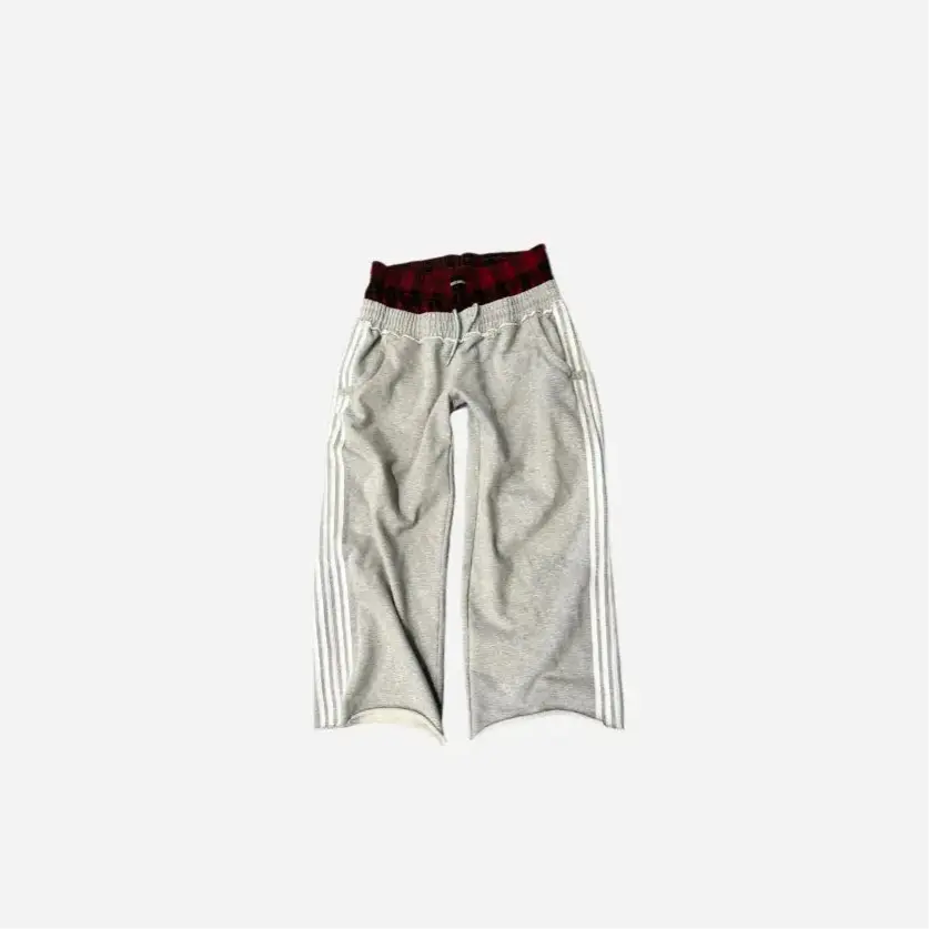 Y2K Double Waist Baggy Striped Sweatpants Hominus Denim