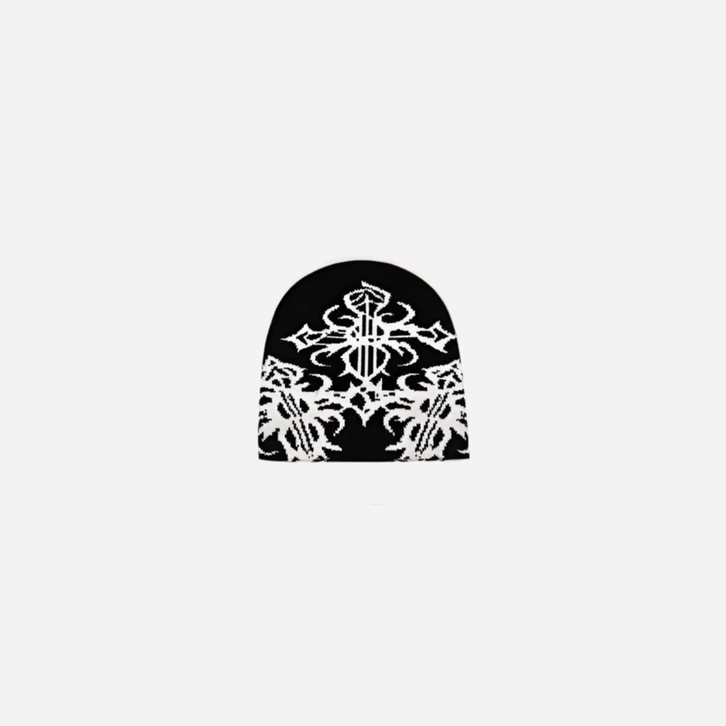 Y2K Gothic Pattern Beanie Hominus Denim