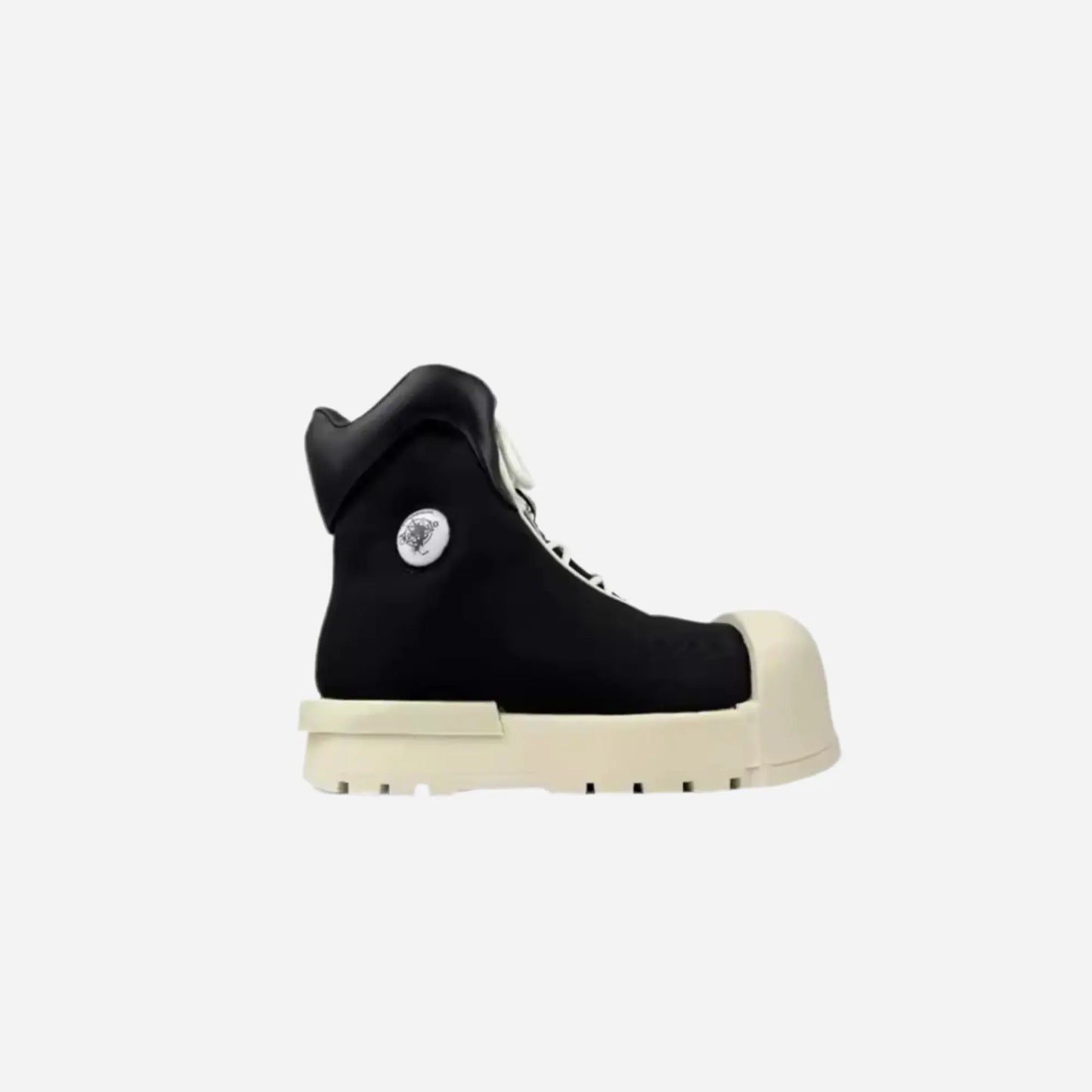 Y2K Gothic Platform Oversized Toe-Box Boots Hominus Denim