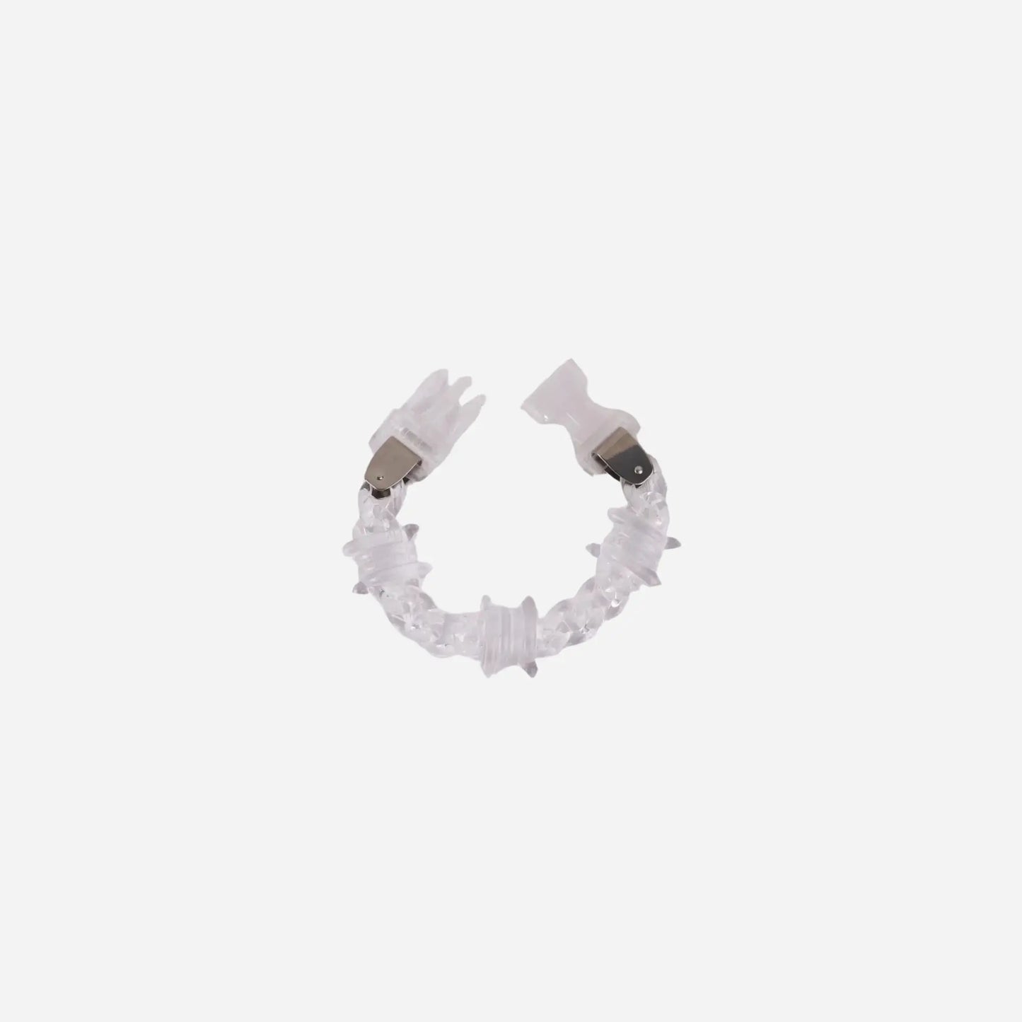 Y2K Gothic Spike Barbed Chain Bracelet Hominus Denim