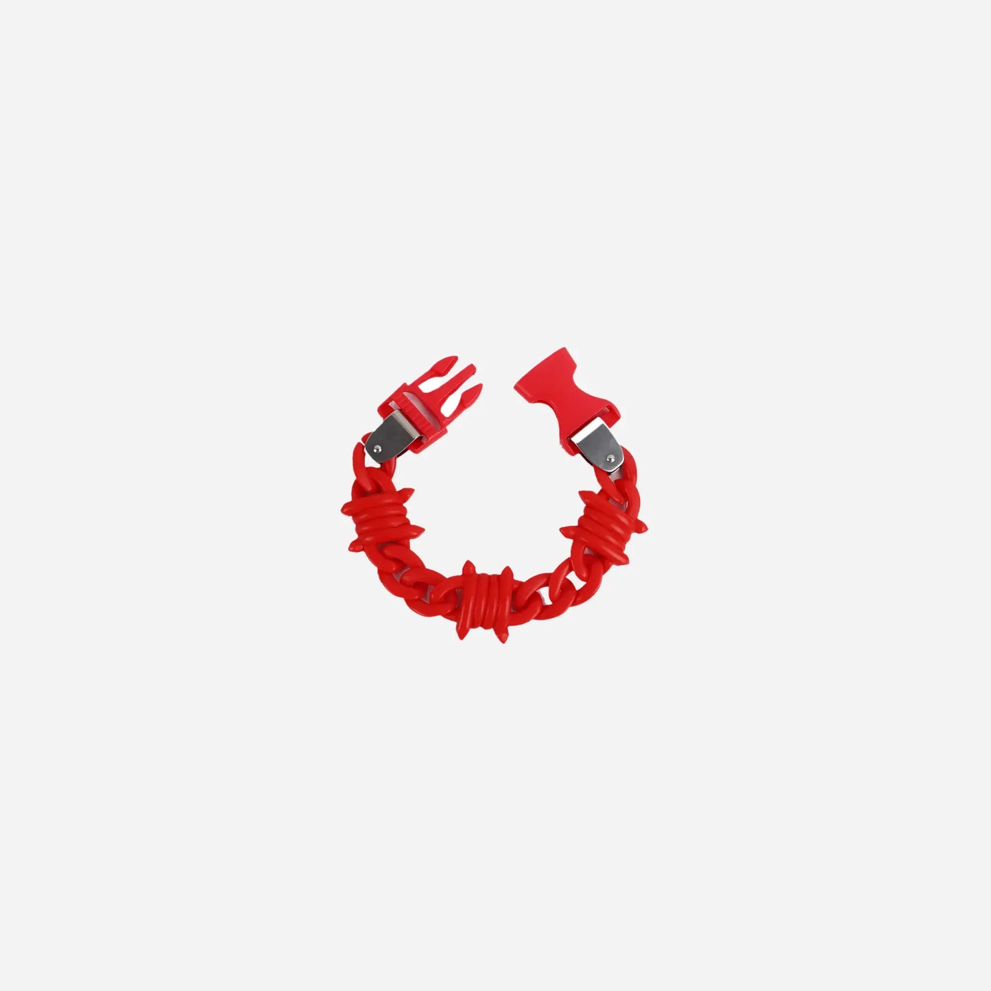 Y2K Gothic Spike Barbed Chain Bracelet Hominus Denim