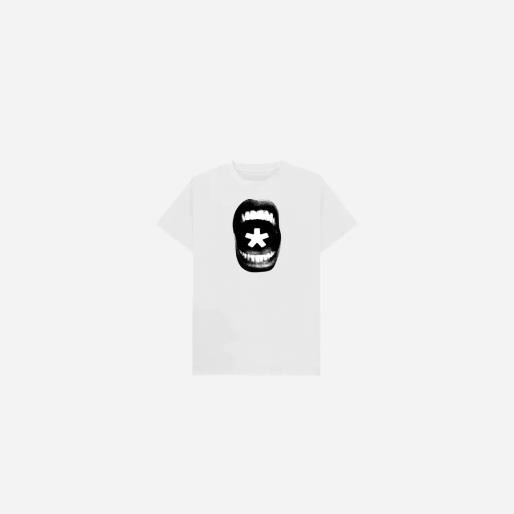 Y2K Graphic Printed Punk Mouth Tee Hominus Denim