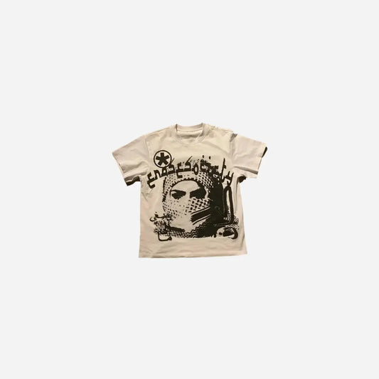Y2K Grunge Arabic Graphic Printed Tee Hominus Denim