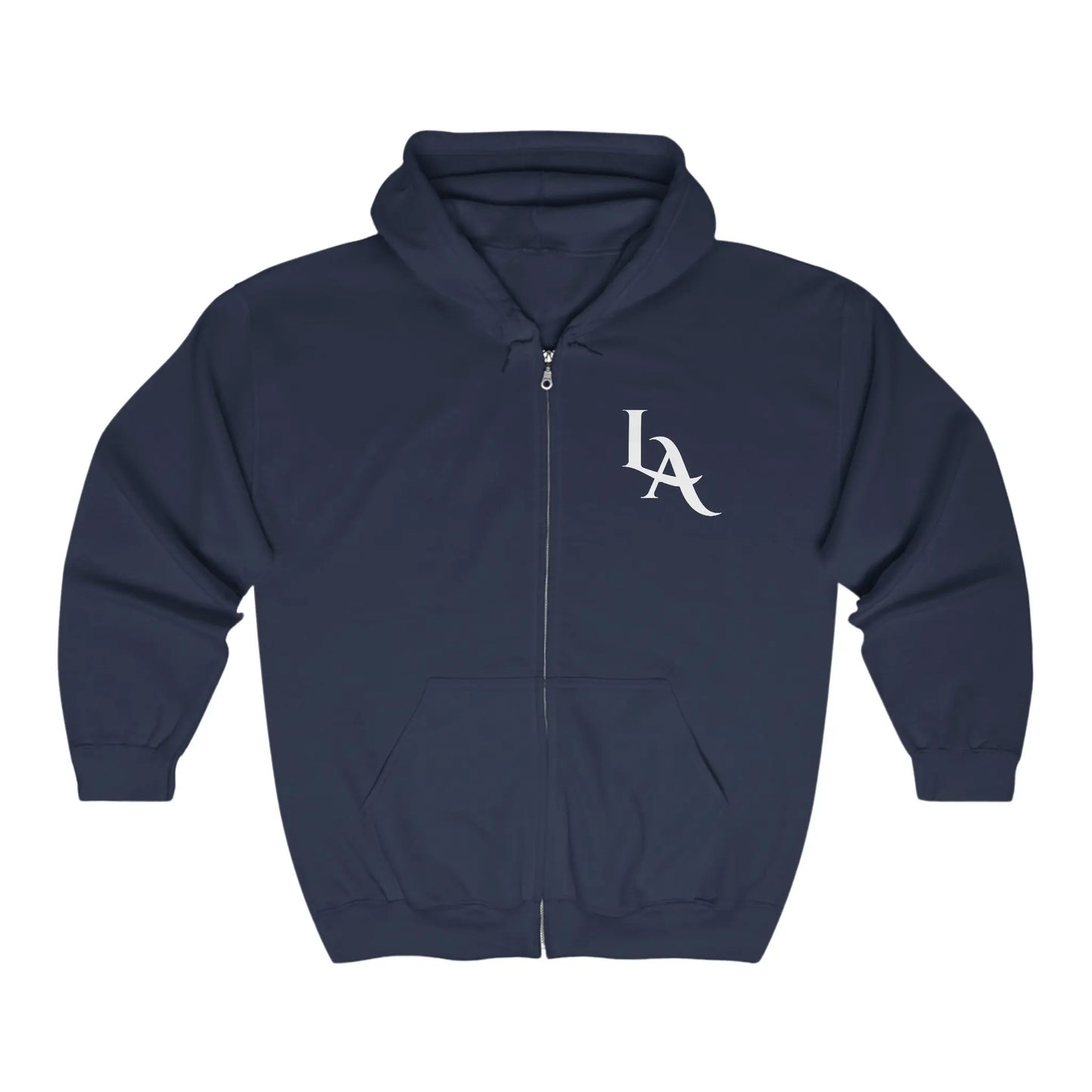 Y2K LA Zip-up Hoodie Printify