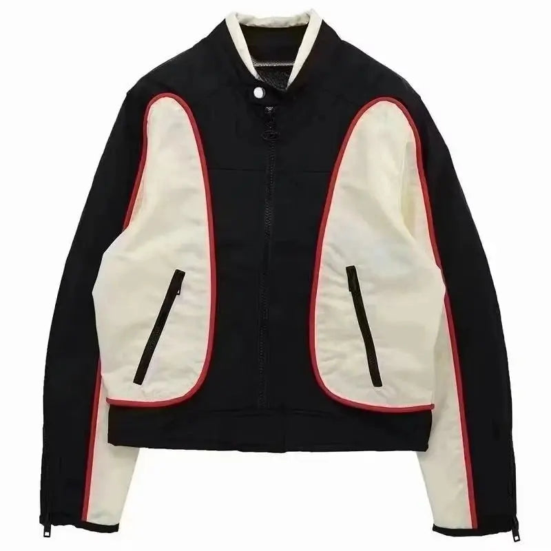 Y2K Retro Racing Jacket - Hominus Denim