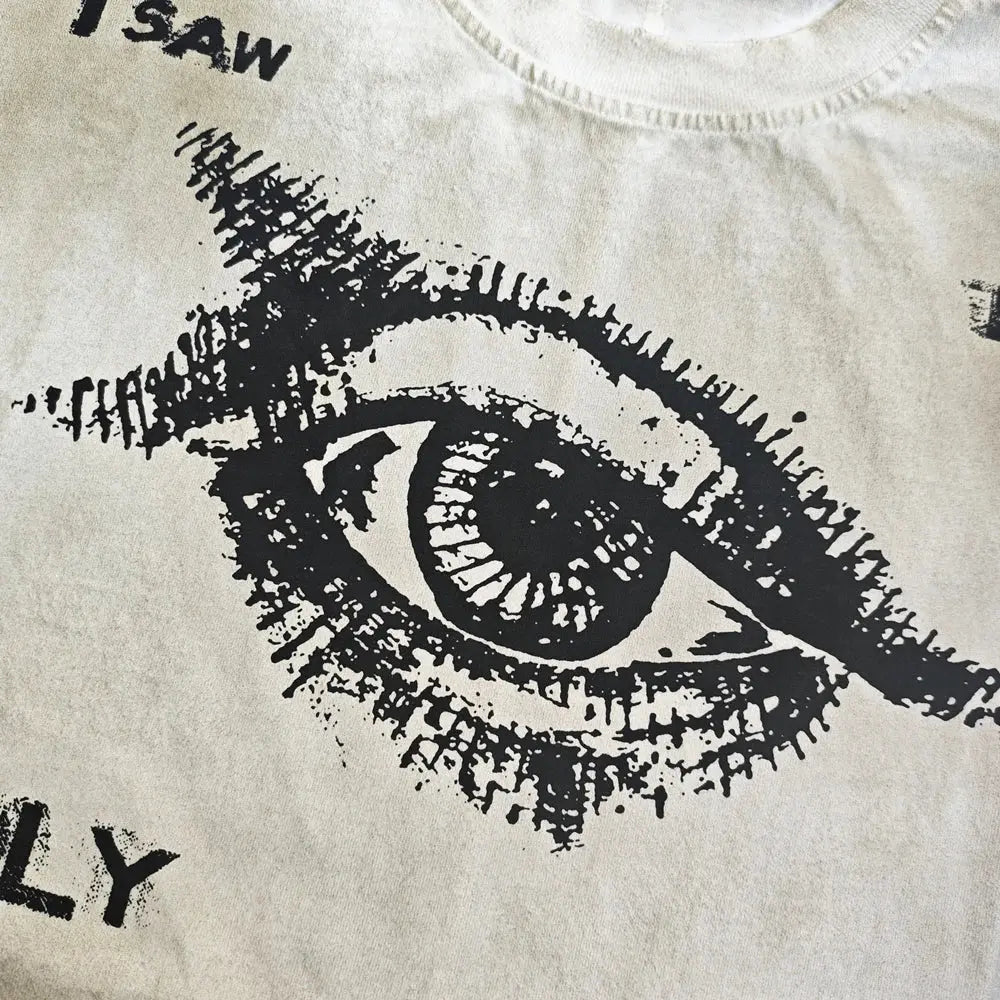 Yao888 Wasteland Style Dirty Casual Men Tops Vest Graphics Print Streetwear Oversize HipHop Cotton Fashion T Shirt For Men Hominus Denim