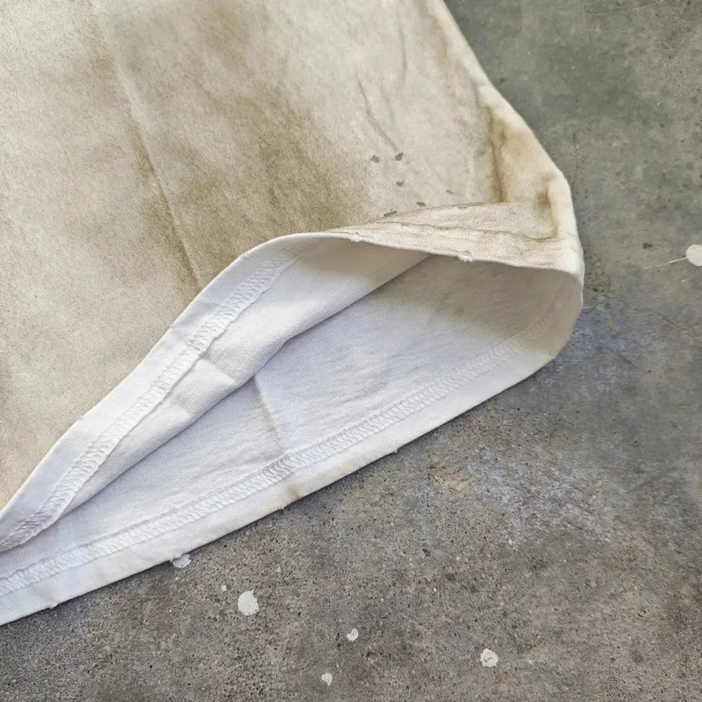 Yao888 Wasteland Style Dirty Casual Men Tops Vest Graphics Print Streetwear Oversize HipHop Cotton Fashion T Shirt For Men Hominus Denim