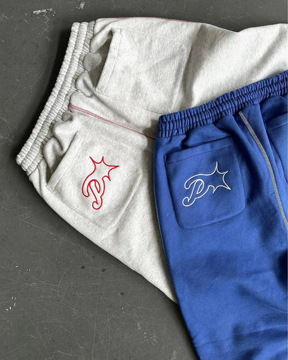 Baggy Y2k Embroidered Sweatpant - Hominus Denim
