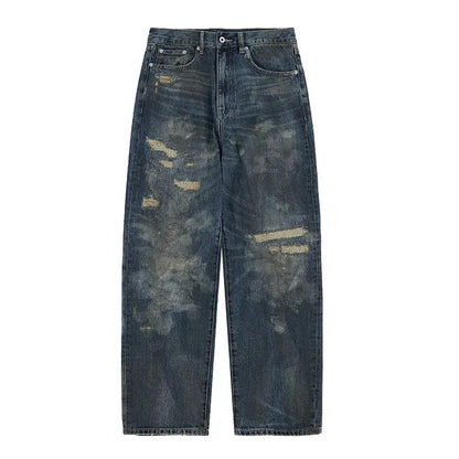 24AW straight jeans Hominus Denim