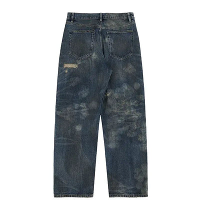 24AW straight jeans Hominus Denim