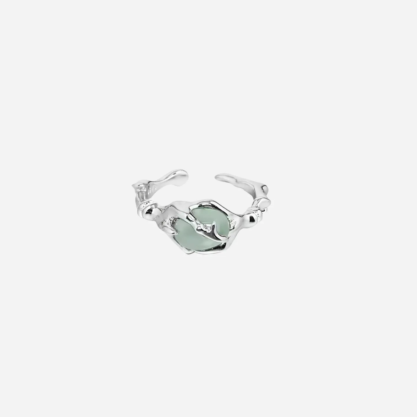 925 Sterling Silver Liquid Lava Ring Hominus Denim