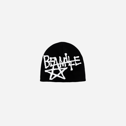 Vintage Y2K Graffiti Knitted Beanie