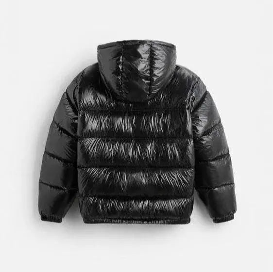 Autumn and winter hooded cotton clothes cross-border casual padded jacket jacket Hominus Denim