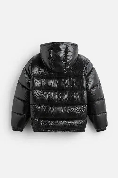 Autumn and winter hooded cotton clothes cross-border casual padded jacket jacket Hominus Denim