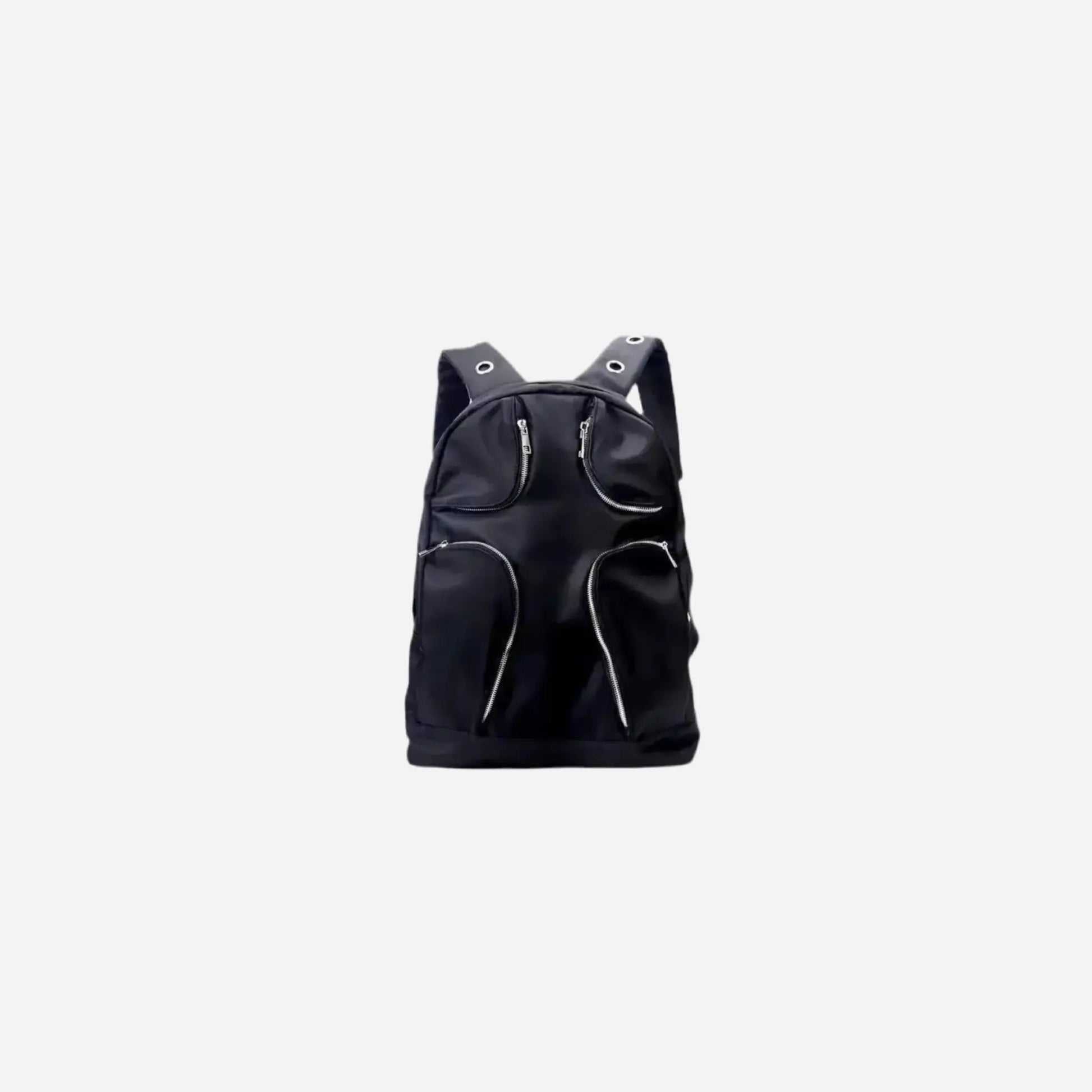 Backpack Unisex Nylon High-Capacity Fashion Hollow Out Strap Fashion Street Style High-Capacity Backpack Hominus Denim