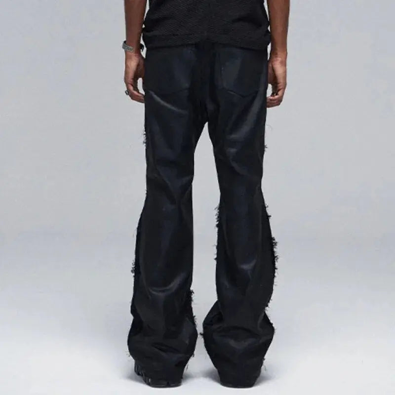 Baggy Leather Pants