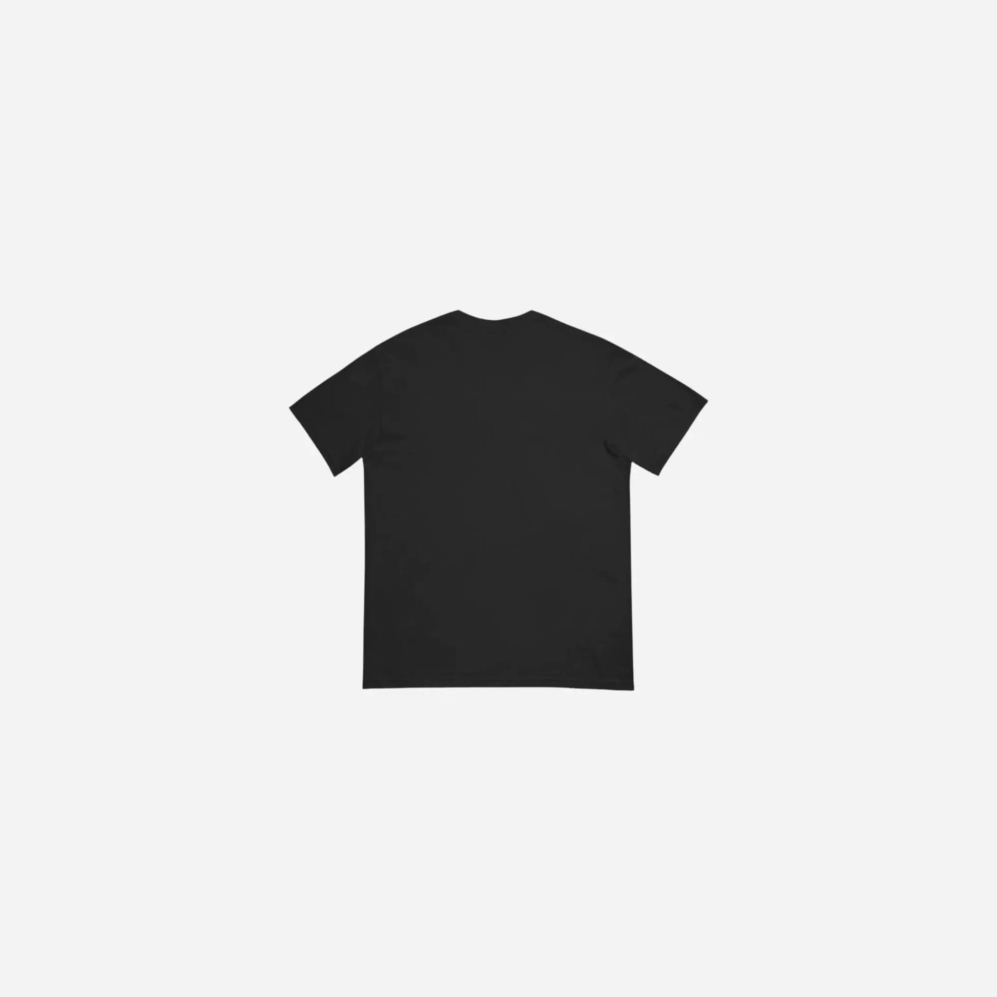 Black Hominus Logo Pattern Dyed Tee Hominus Denim
