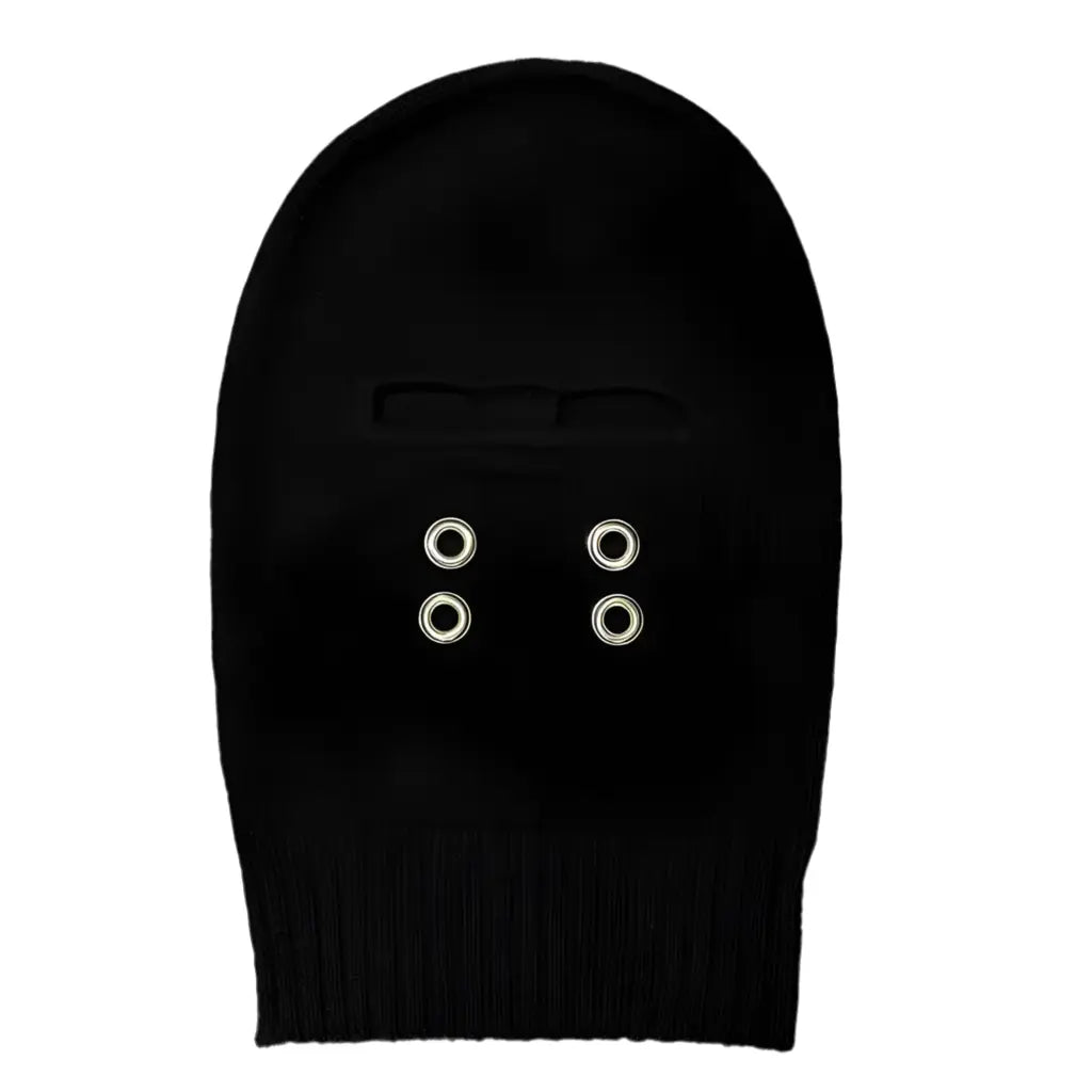 Black Knitted Balaclava Hominus Denim