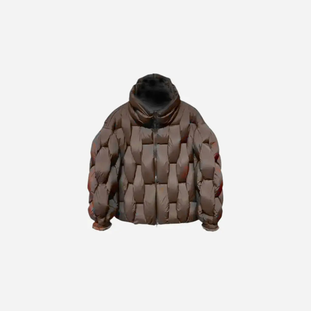 Braided Puffer Jacket Hominus Denim