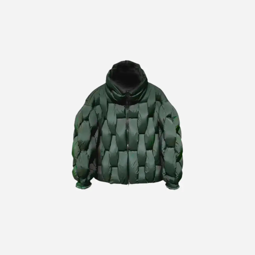 Braided Puffer Jacket Hominus Denim