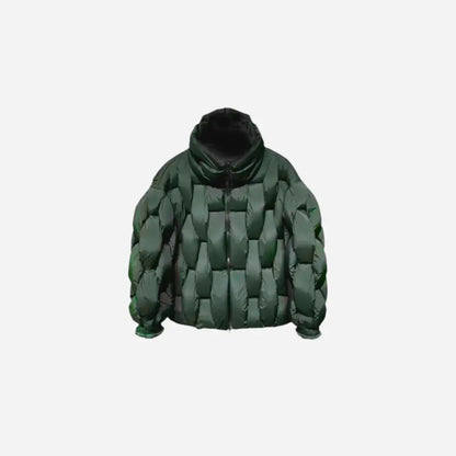 Braided Puffer Jacket Hominus Denim