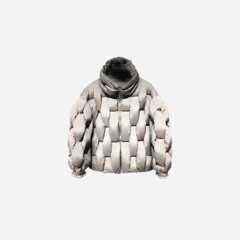 Braided Puffer Jacket Hominus Denim