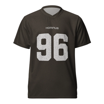 Brown Printed Fashion Sport Jersey Tee Hominus Denim