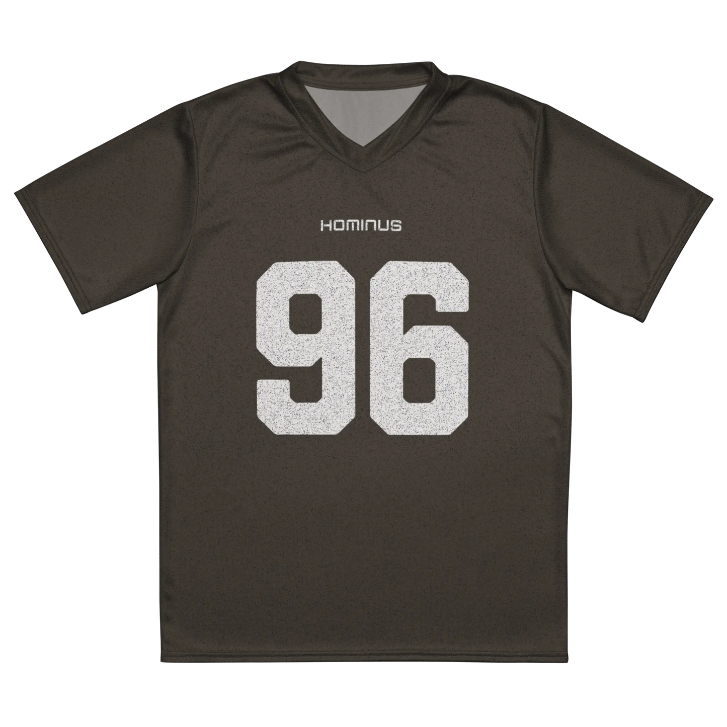 Brown Printed Fashion Sport Jersey Tee Hominus Denim