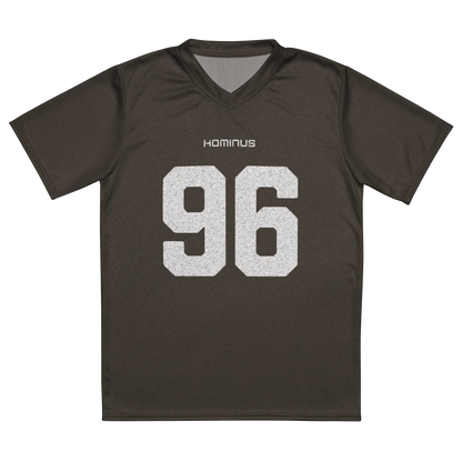 Brown Printed Fashion Sport Jersey Tee Hominus Denim