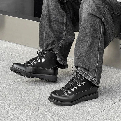 COZOK Leather Shoes Casual Business Shoes for Men Fashion Dress Tenis De Hombre Moccasins Mokasin Tenis Caballero Designer sneak Hominus Denim