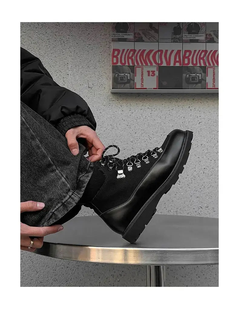 COZOK Leather Shoes Casual Business Shoes for Men Fashion Dress Tenis De Hombre Moccasins Mokasin Tenis Caballero Designer sneak Hominus Denim