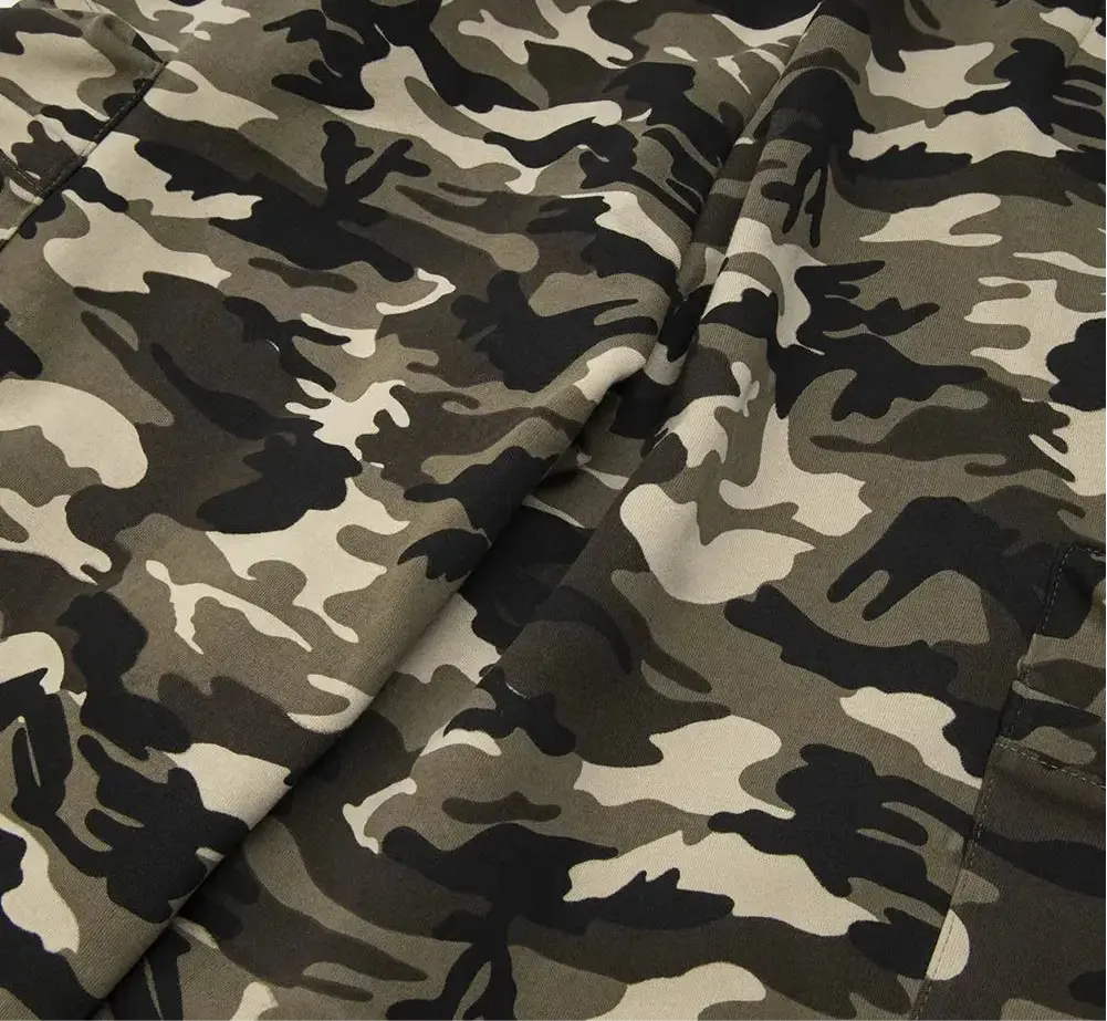 Camouflage Cargo Wide Leg Baggy Pant Hominus Denim
