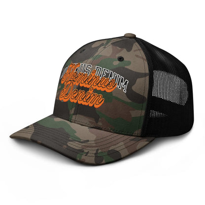 Camouflage trucker hat Hominus Denim