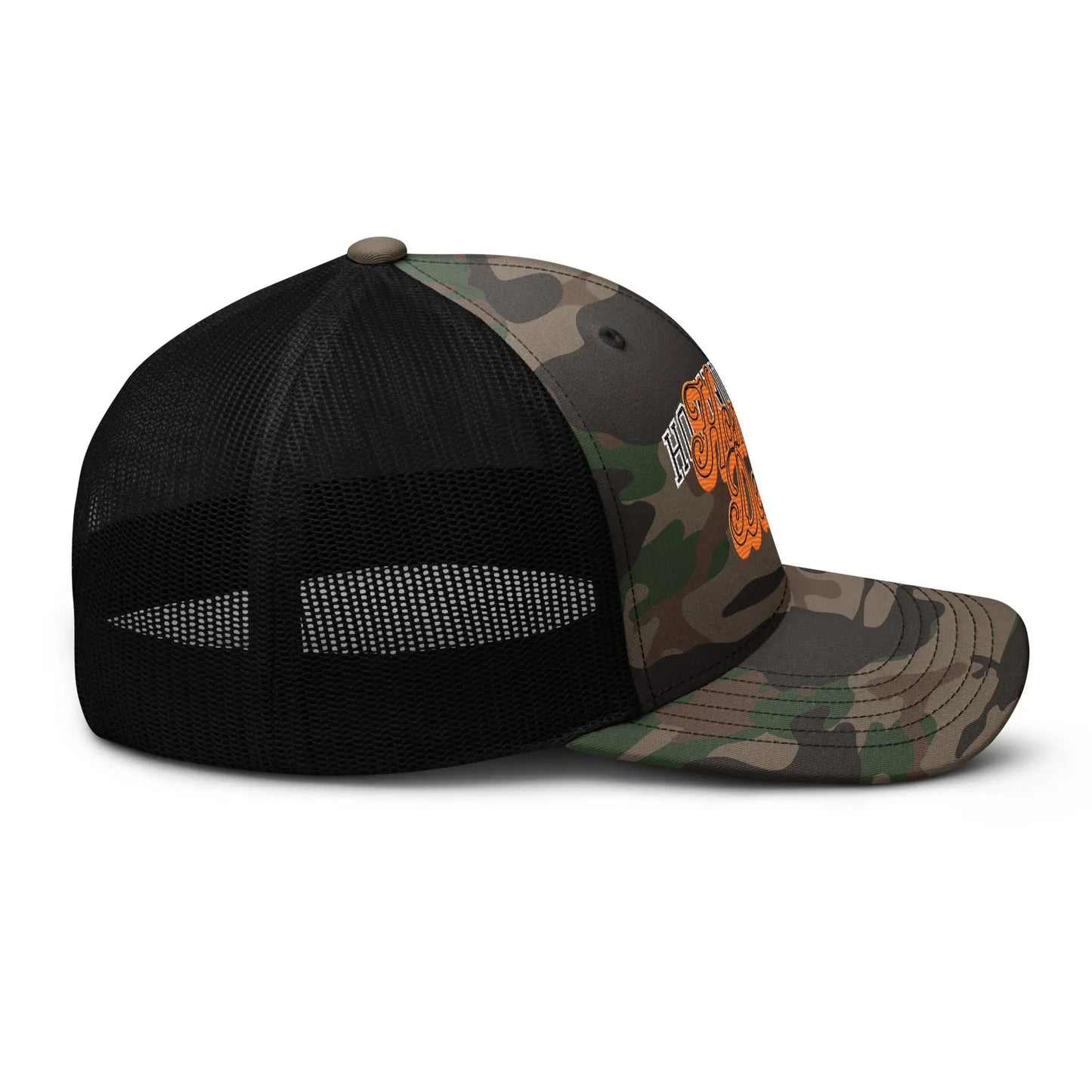 Camouflage trucker hat Hominus Denim