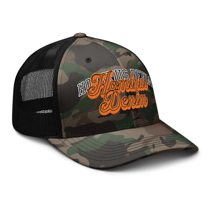 Camouflage trucker hat Hominus Denim