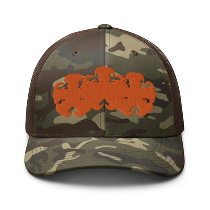 Camouflage trucker hat Hominus Denim