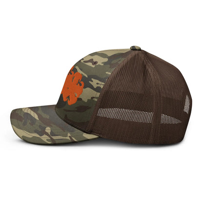 Camouflage trucker hat Hominus Denim