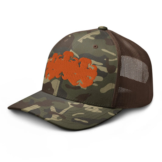 Camouflage trucker hat Hominus Denim