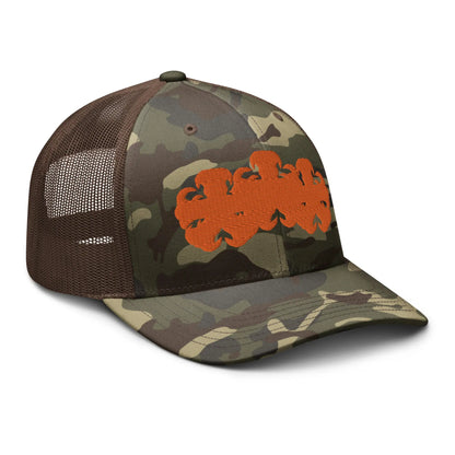 Camouflage trucker hat Hominus Denim