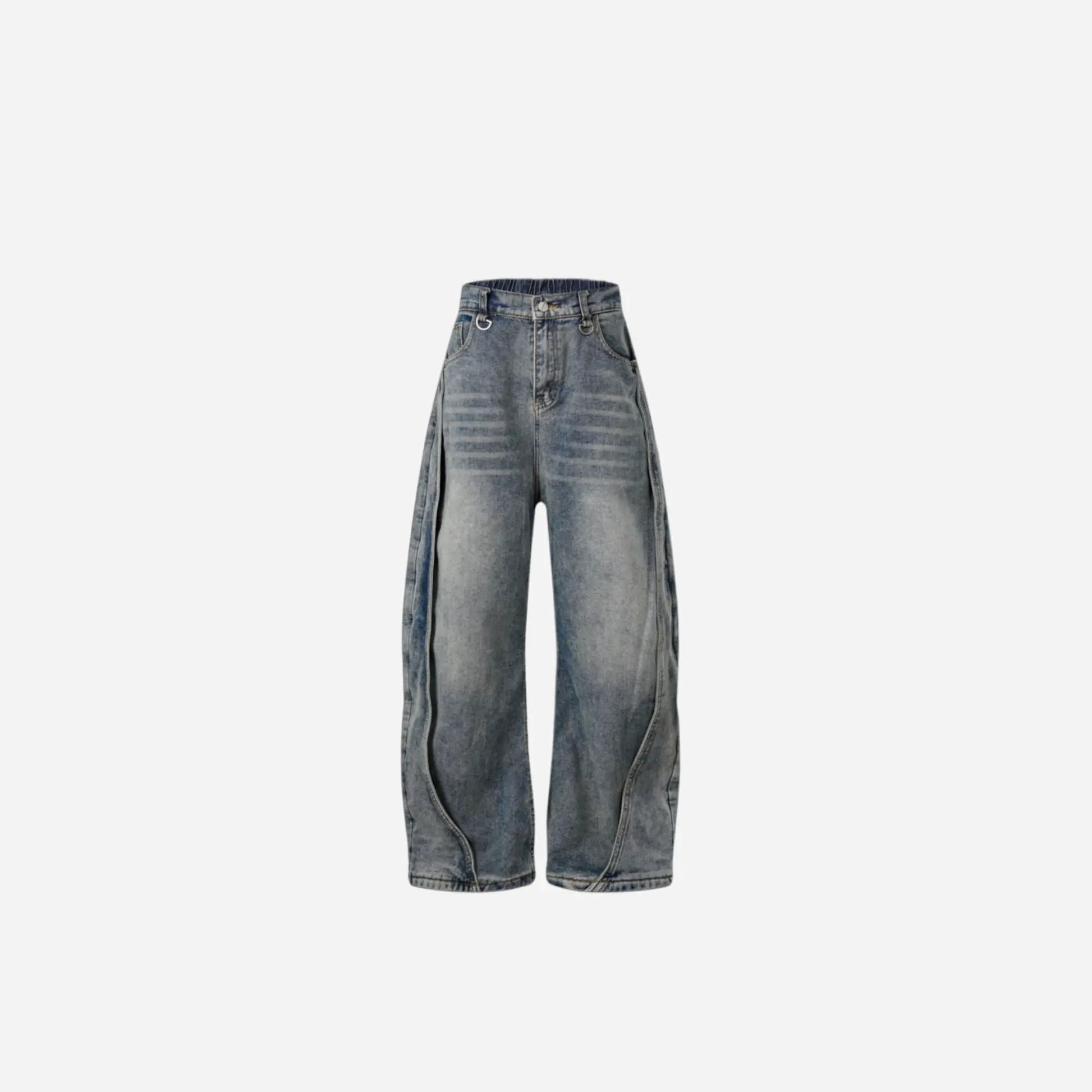 Casual Washed Y2K Baggy Jean Hominus Denim