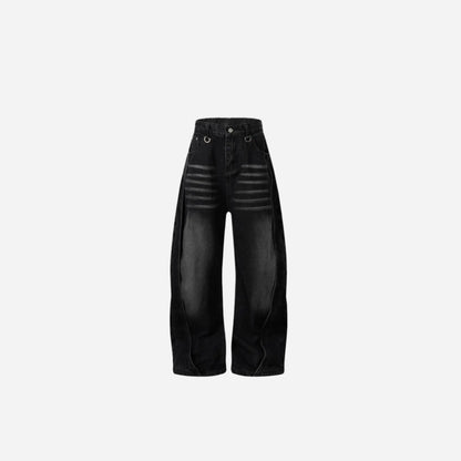 Casual Washed Y2K Baggy Jean Hominus Denim