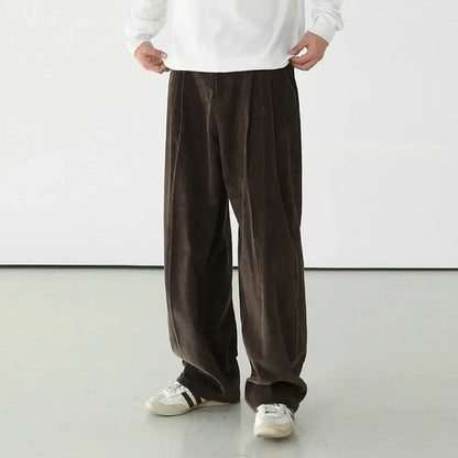 Corduroy Casual Straight Pant