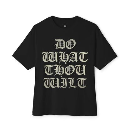 DWTW Gothic Letters Printed Tee Printify