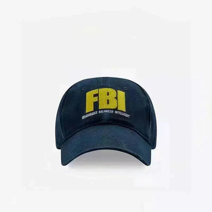 Vintage Y2K Retro FBI Cap