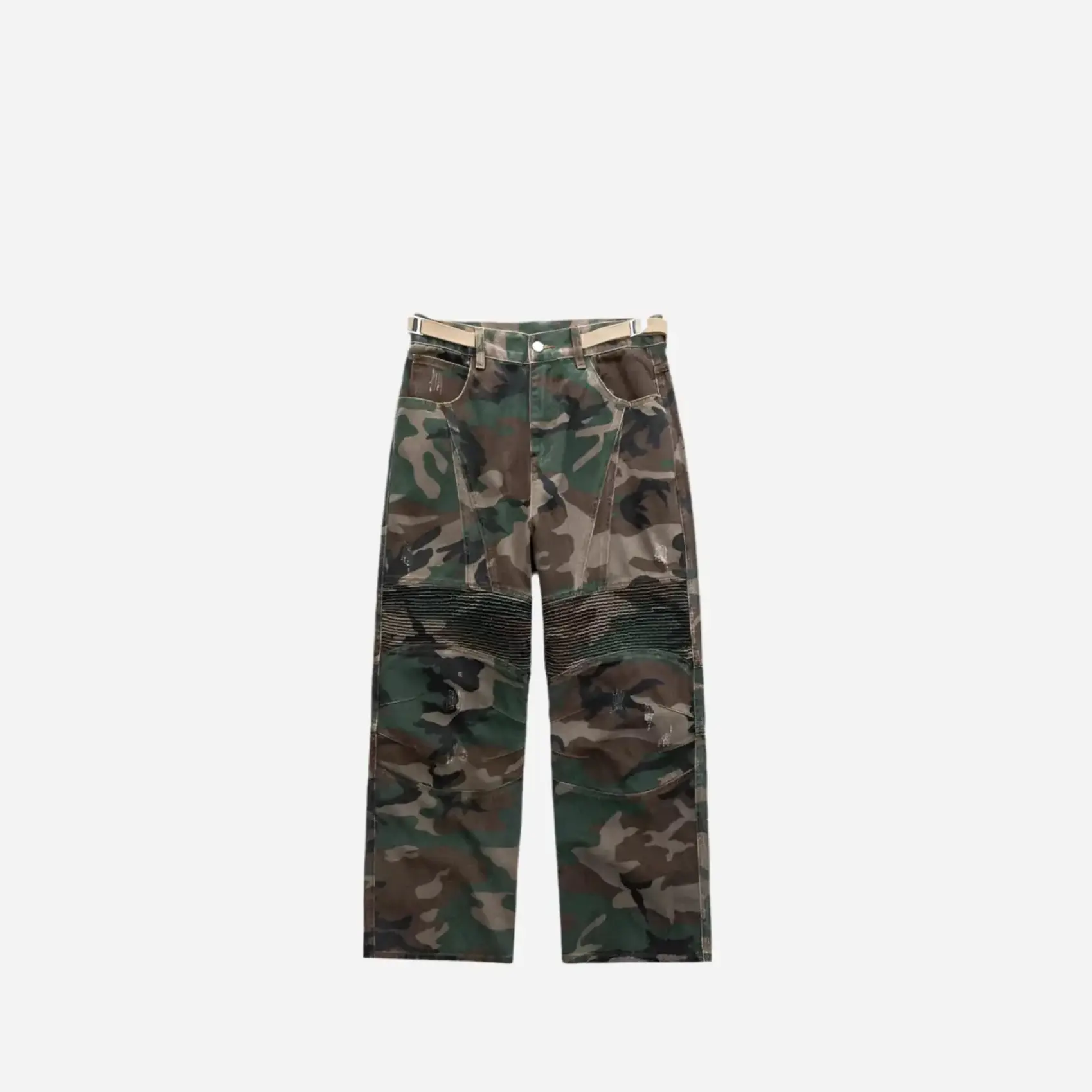 Faded Racer Camouflage Cargo Pants Hominus Denim