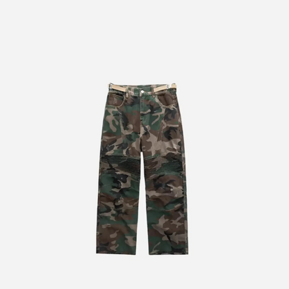 Faded Racer Camouflage Cargo Pants Hominus Denim