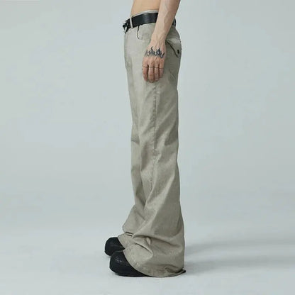 Flare Wide Legs Trousers Pant